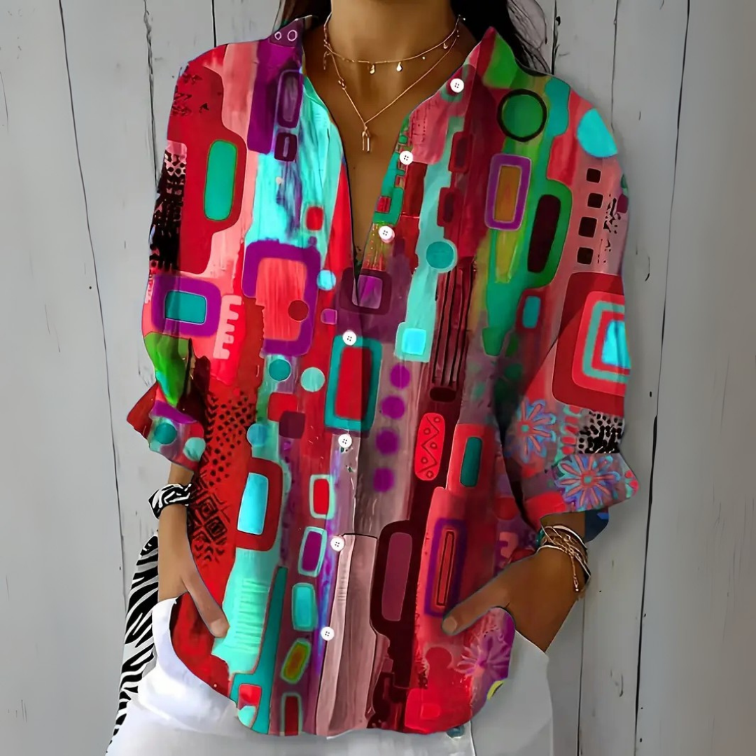 DELACROIX | Blouse Fluide Printanière Camille