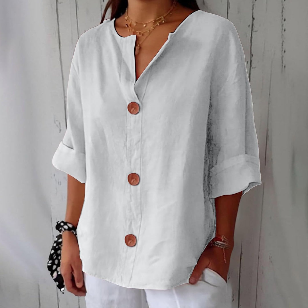 DELACROIX | Blouse Raffinée à Volants Marie