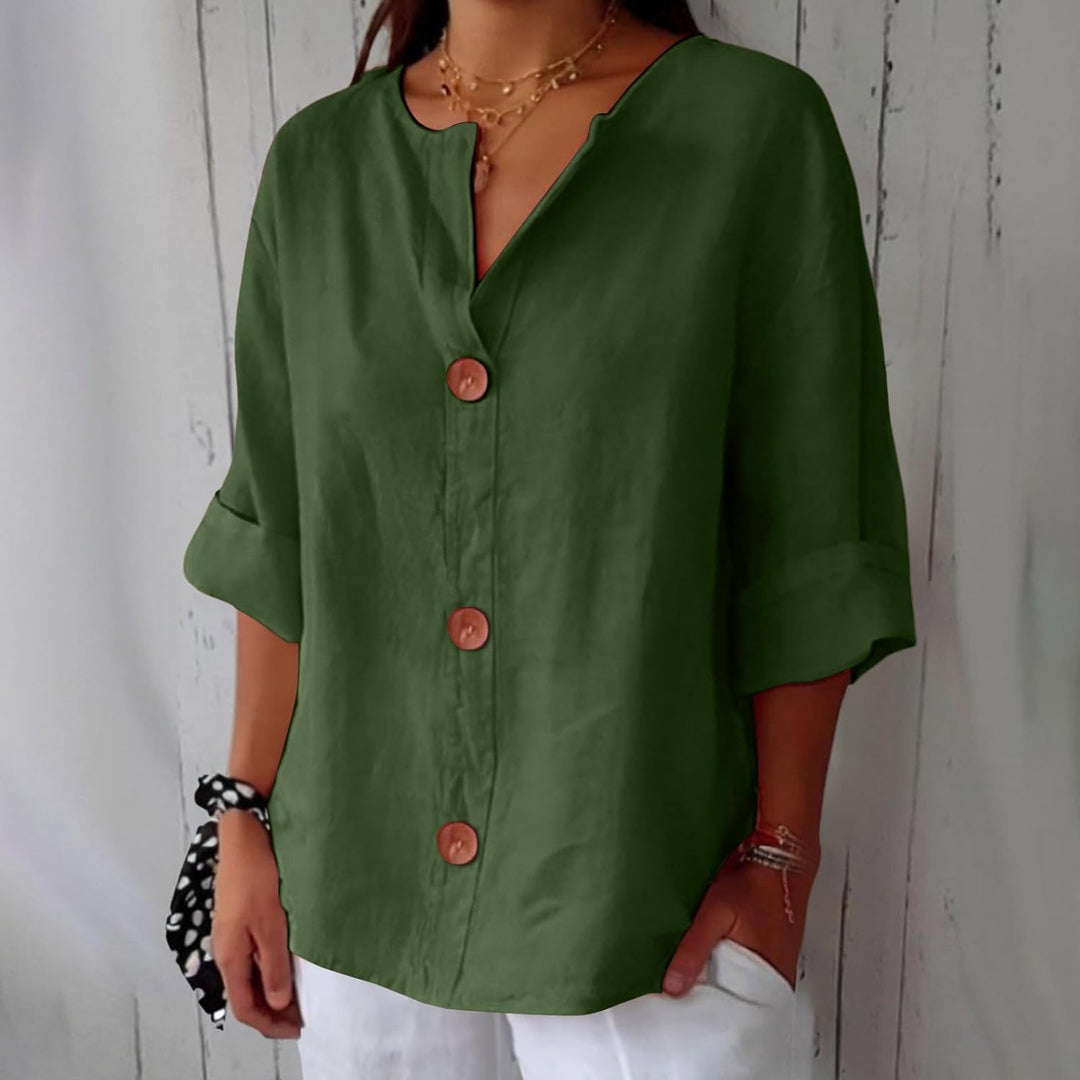DELACROIX | Blouse Raffinée à Volants Marie
