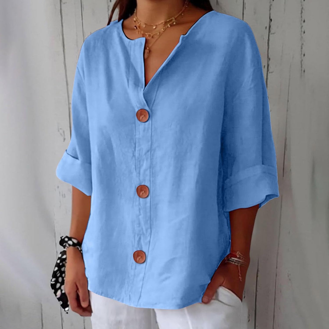 DELACROIX | Blouse Raffinée à Volants Marie