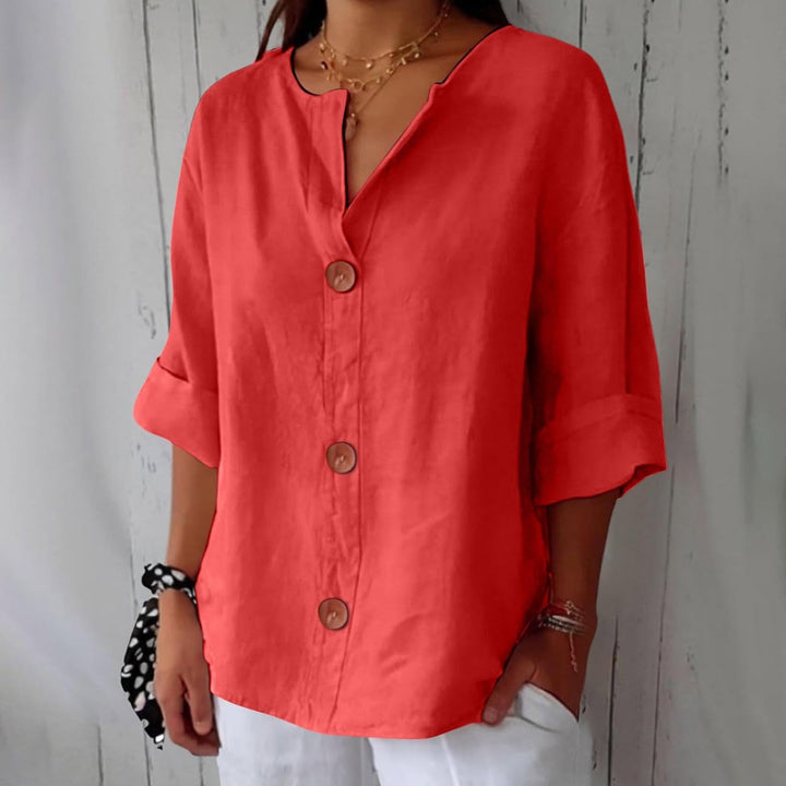 DELACROIX | Blouse Raffinée à Volants Marie