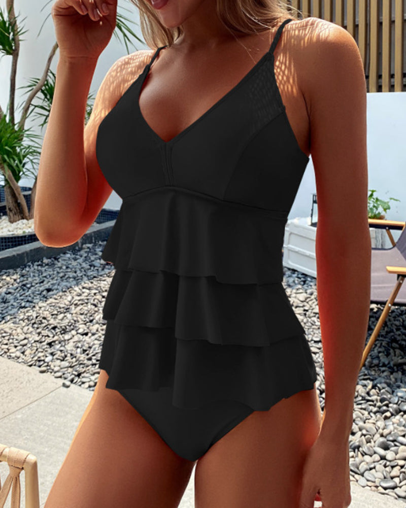 DELACROIX | Tankini Élégant Sculptant Élise