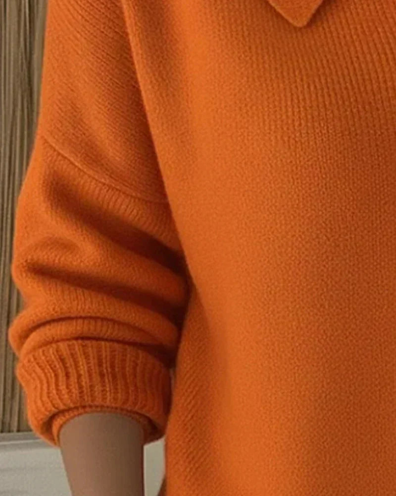 DELACROIX | Cardigan Boutonné Col Souple Mathilde