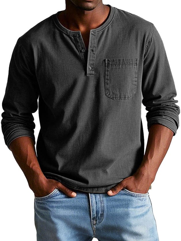 DELACROIX | Chemise homme vintage (1+1 GRATUIT)