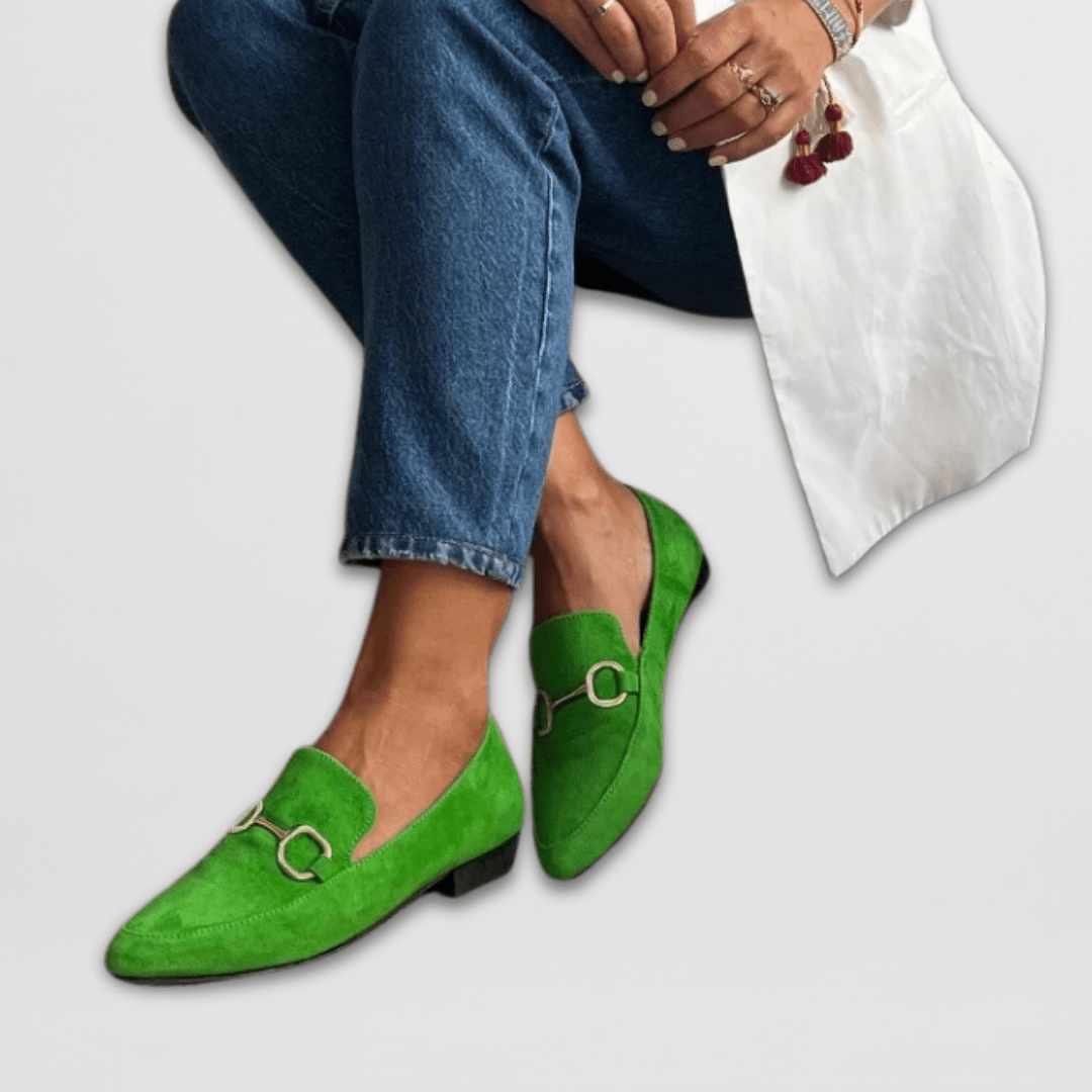 DELACROIX | Mocassins Daim Colorés Juliette