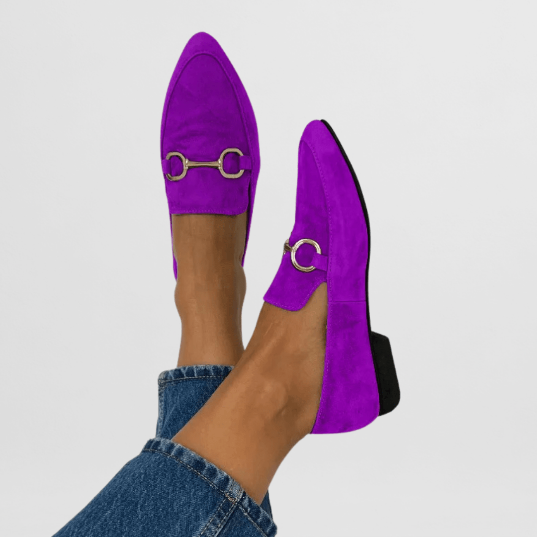 DELACROIX | Mocassins Daim Colorés Juliette