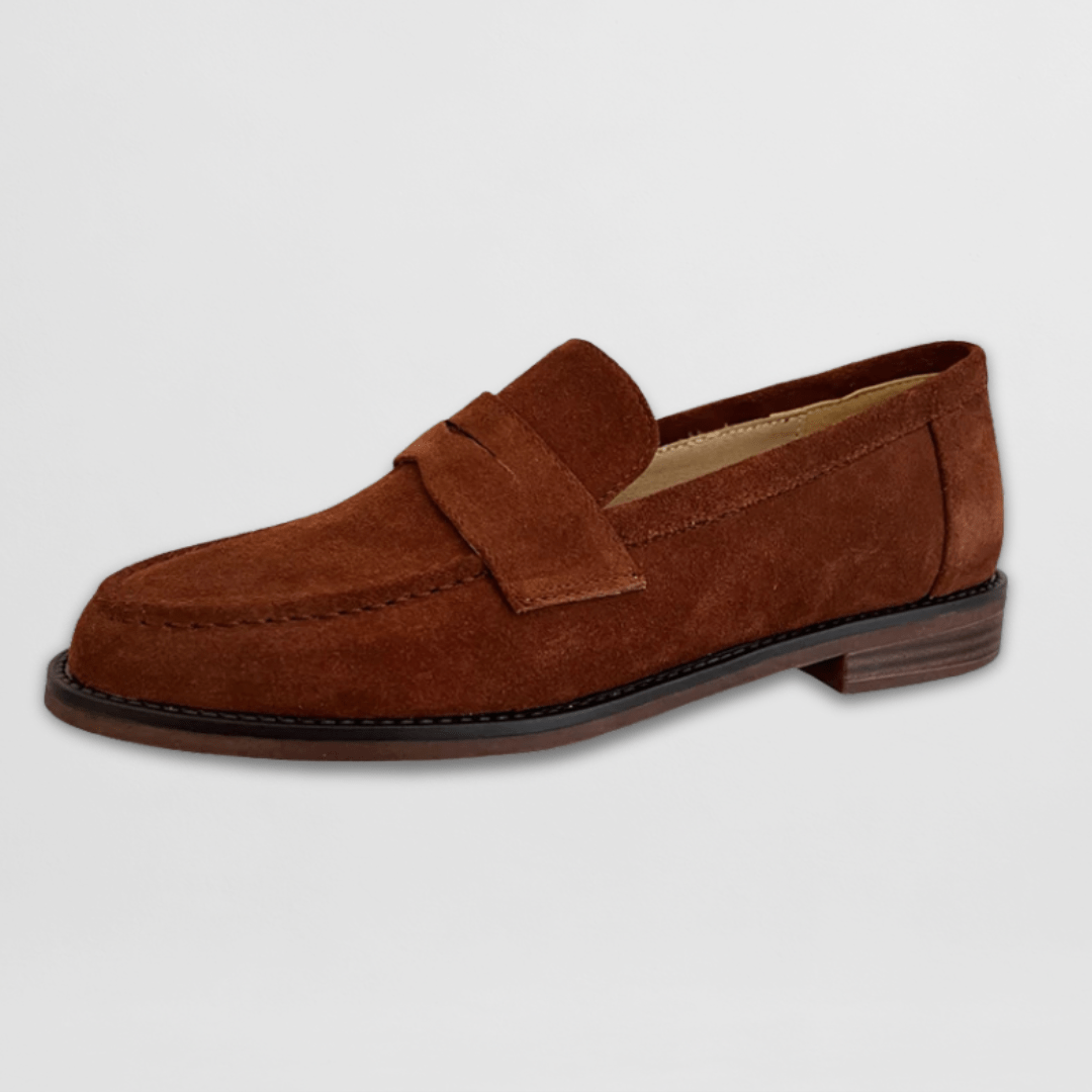 DELACROIX | Mocassins Daim Rétro Élise