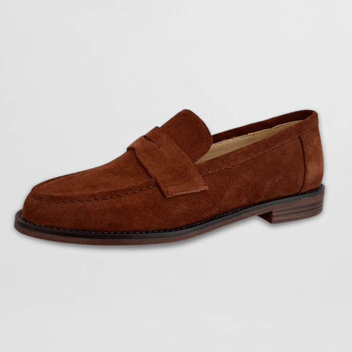 DELACROIX | Mocassins Daim Rétro Élise
