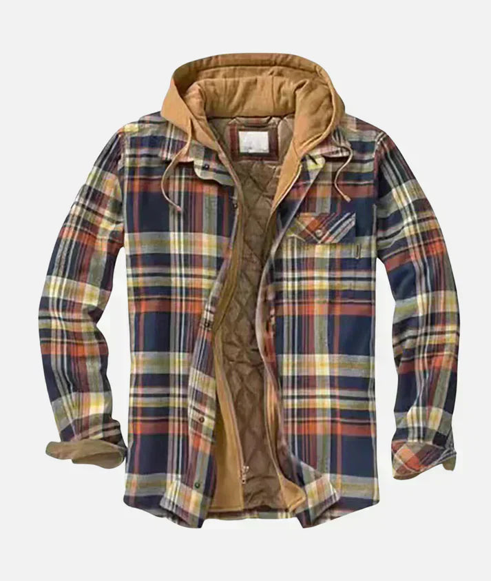 DELACROIX | VESTE VINTAGE DE LUXE AVEC FERMETURE ÉCLAIR