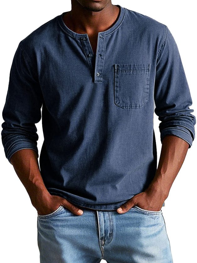 DELACROIX | Chemise homme vintage (1+1 GRATUIT)