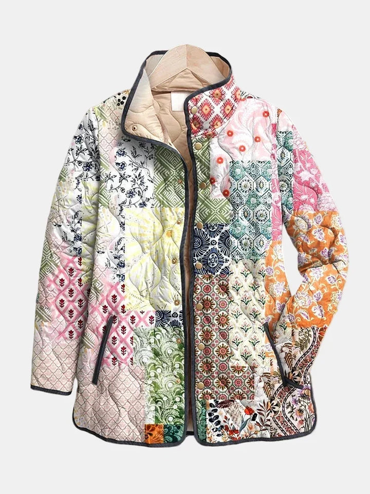 DELACROIX Veste Matelassée Patchwork Bohème