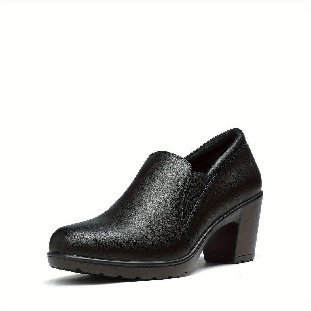 DELACROIX | Mocassins à Talon Bloc Confort Margot