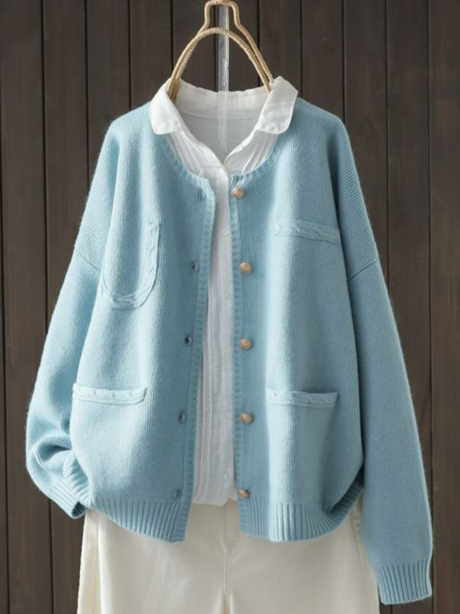 DELACROIX | Cardigan Doux à Poches Camille