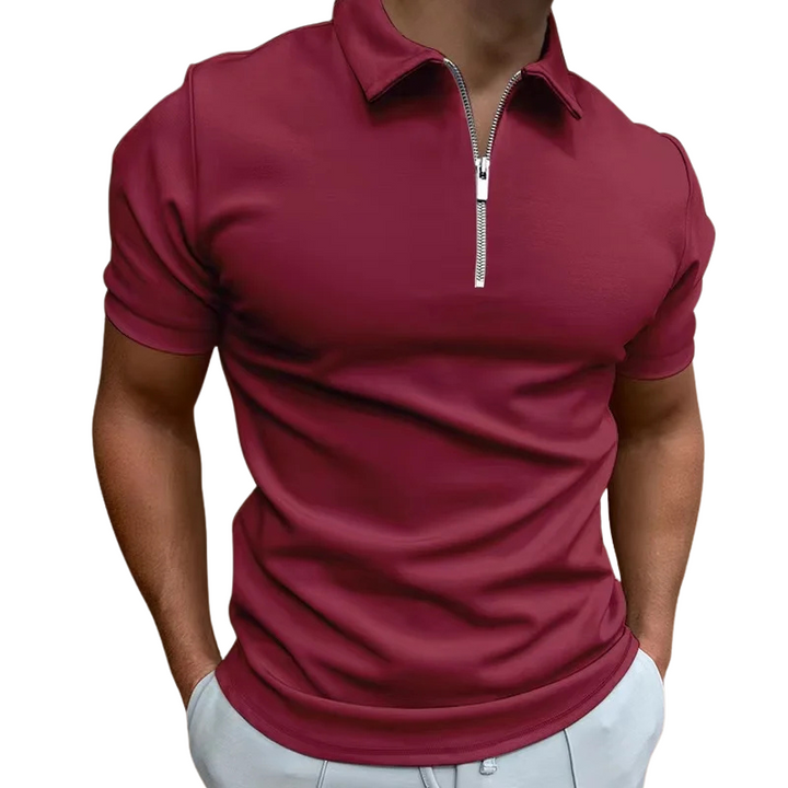 DELACROIX | POLO MODERNE AVEC ZIP MI-HAUT