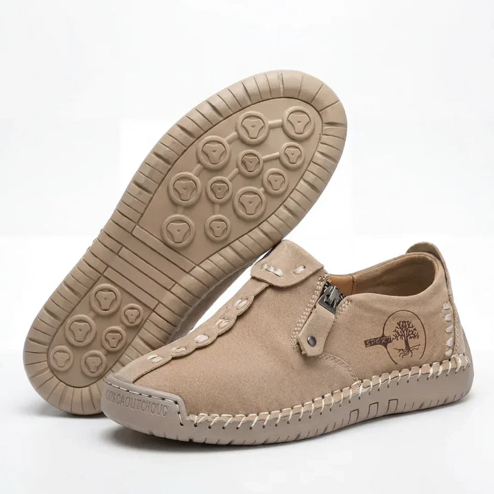 DELACROIX | Mocassins Orthopédiques Confort Zippés Élise