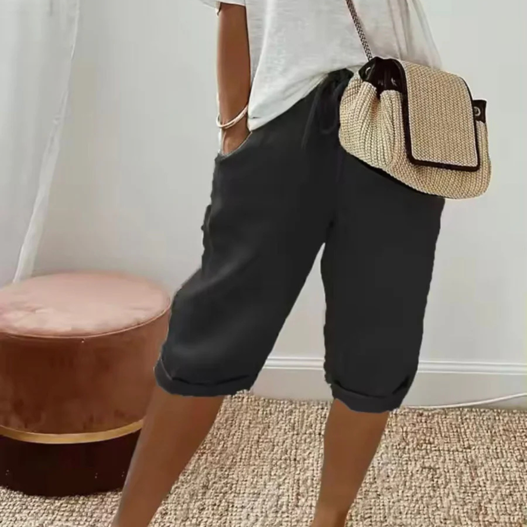 DEALCROIX | Shorts Capri à Cordon Camille
