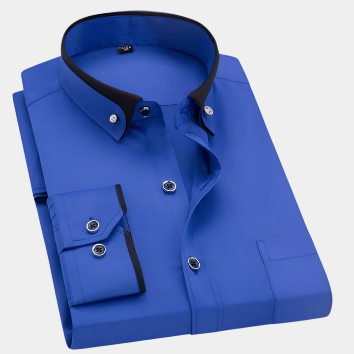 DELACROIX | CHEMISE CLASSIQUE POUR HOMME À MANCHES LONGUES