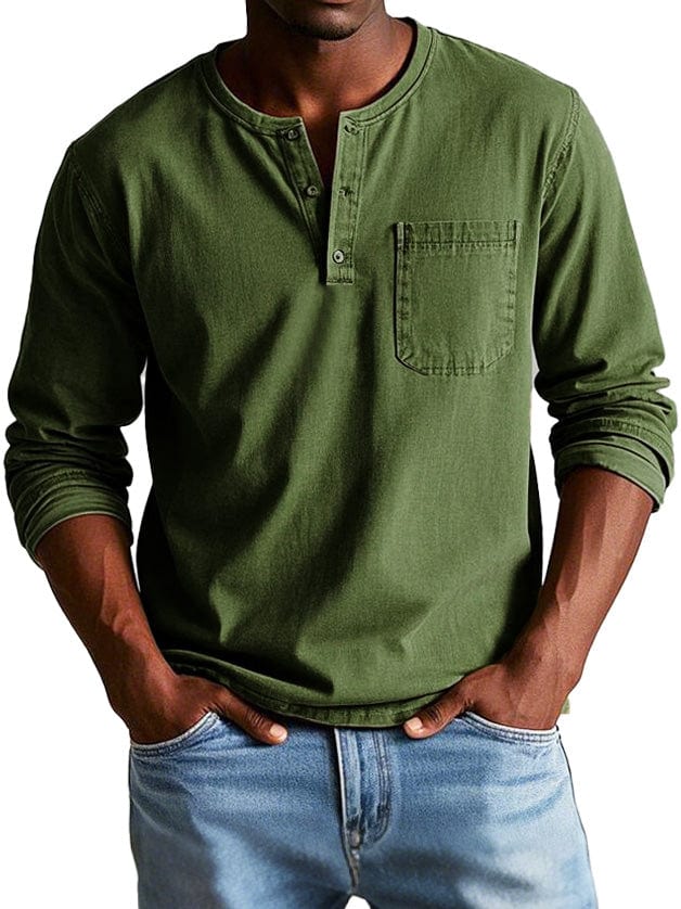 DELACROIX | Chemise homme vintage (1+1 GRATUIT)