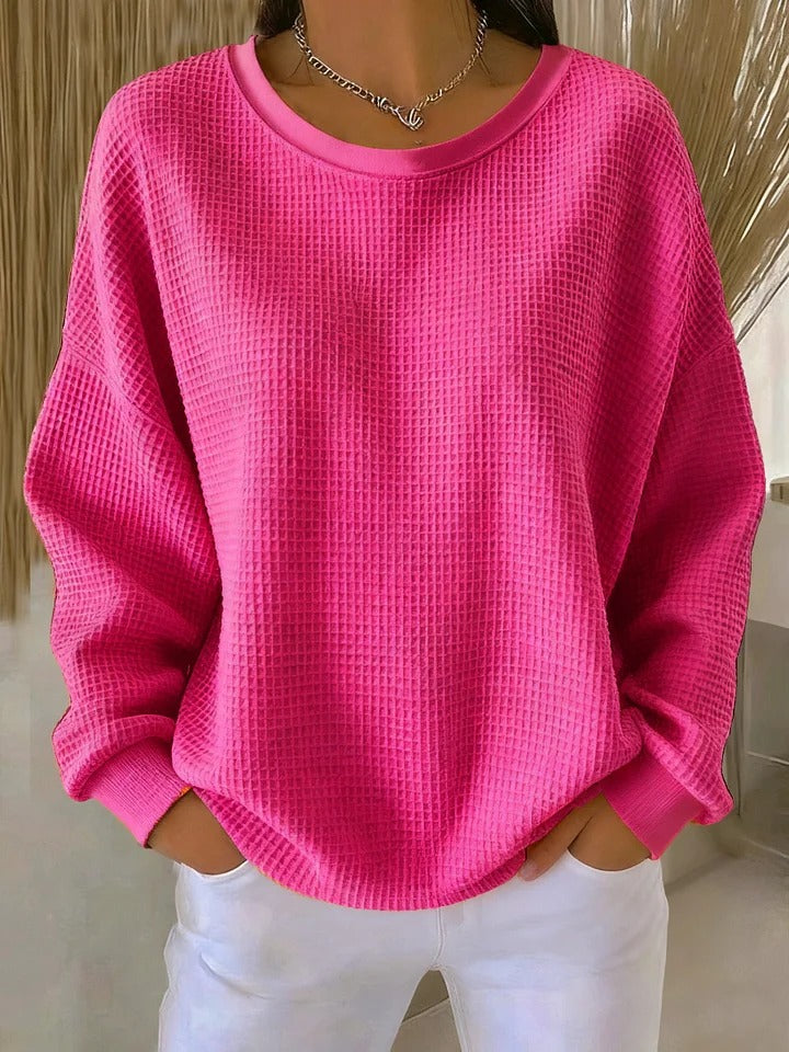 DELACROIX | Pull Gaufré Oversize Pauline