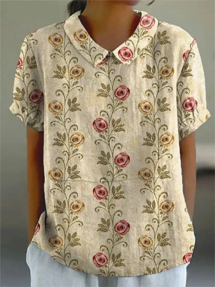 DELACROIX | Blouse Fleurie Élégante