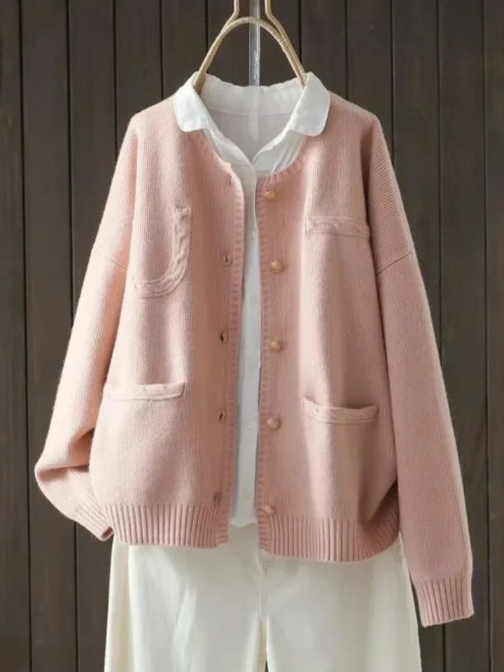 DELACROIX | Cardigan Doux à Poches Camille