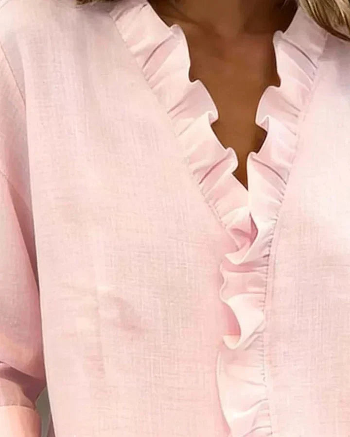 DELACROIX | Blouse à Volants Susan