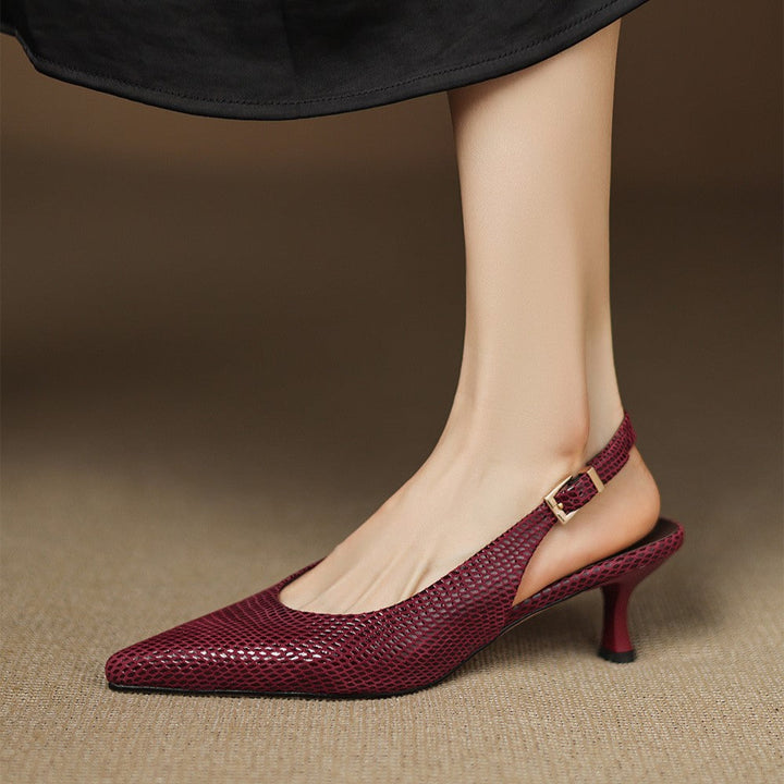 DELACROIX | Escarpins Slingback Pointus Delphine