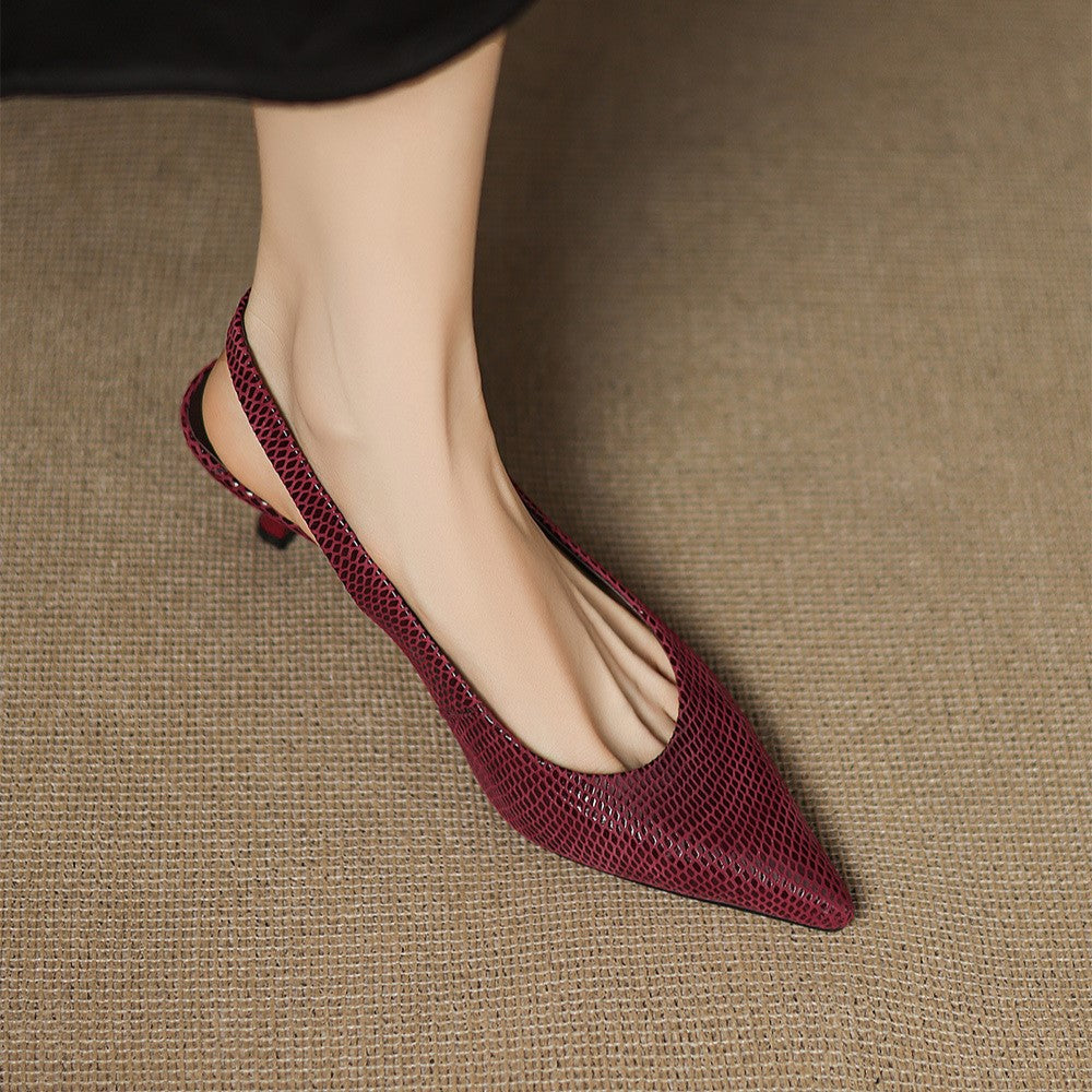 DELACROIX | Escarpins Slingback Pointus Delphine