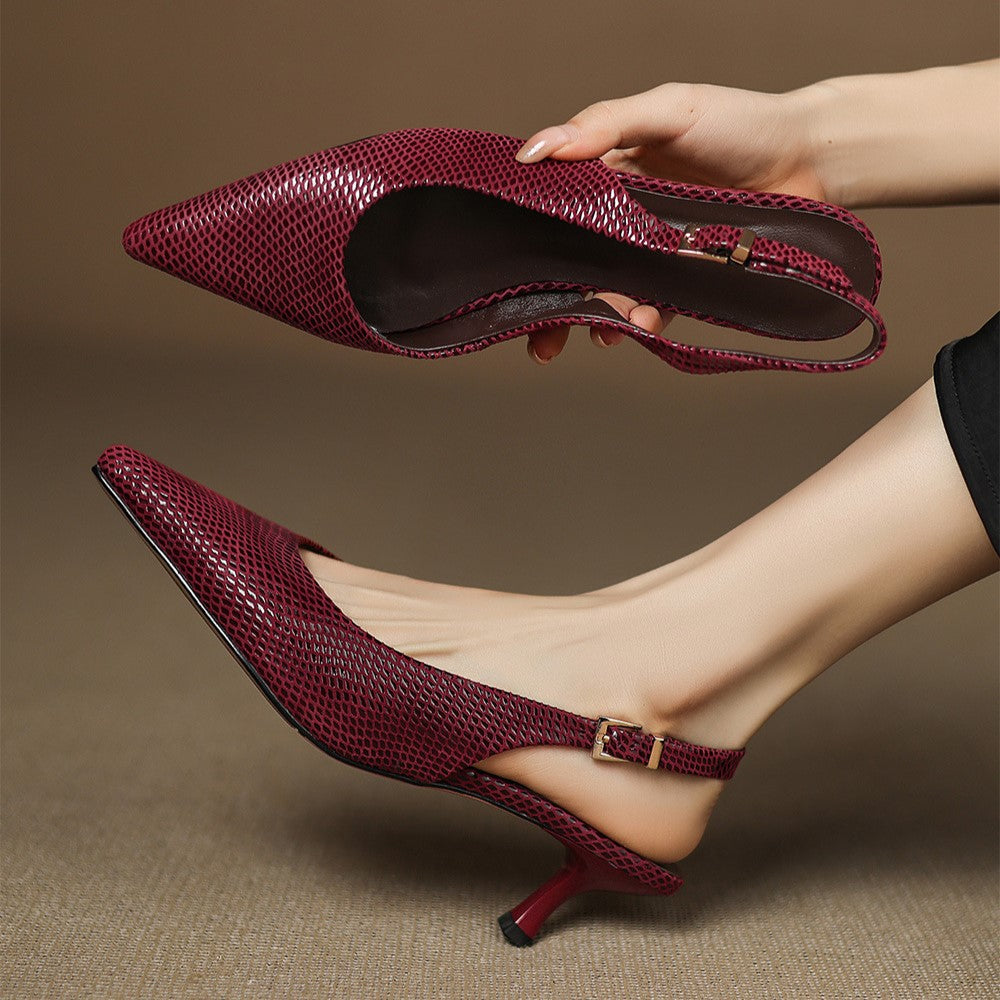 DELACROIX | Escarpins Slingback Pointus Delphine