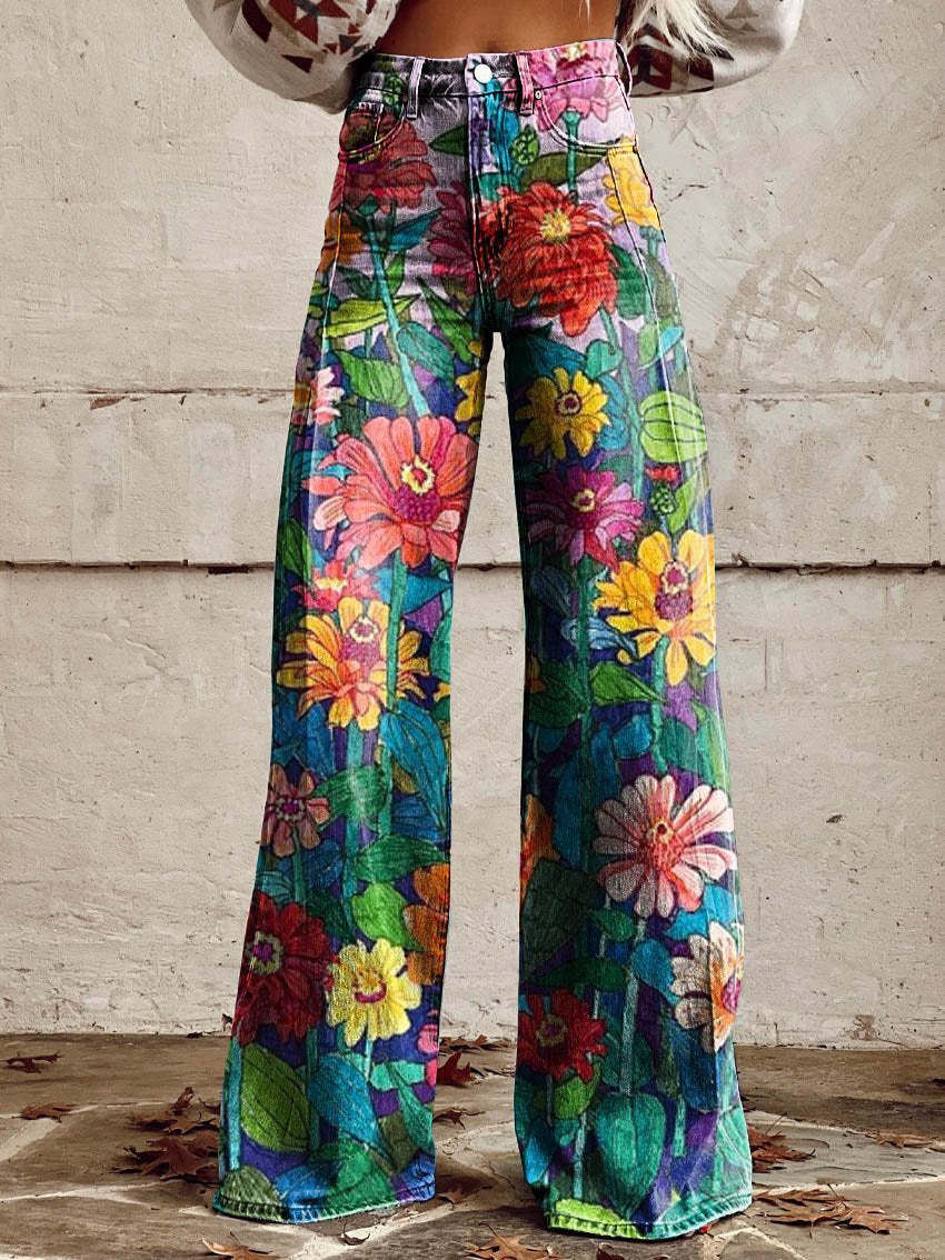 DELACROIX | Pantalon pour femme joyeux vintage (1+1 GRATUIT)