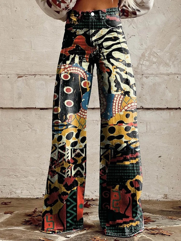 DELACROIX | Pantalon pour femme joyeux vintage (1+1 GRATUIT)