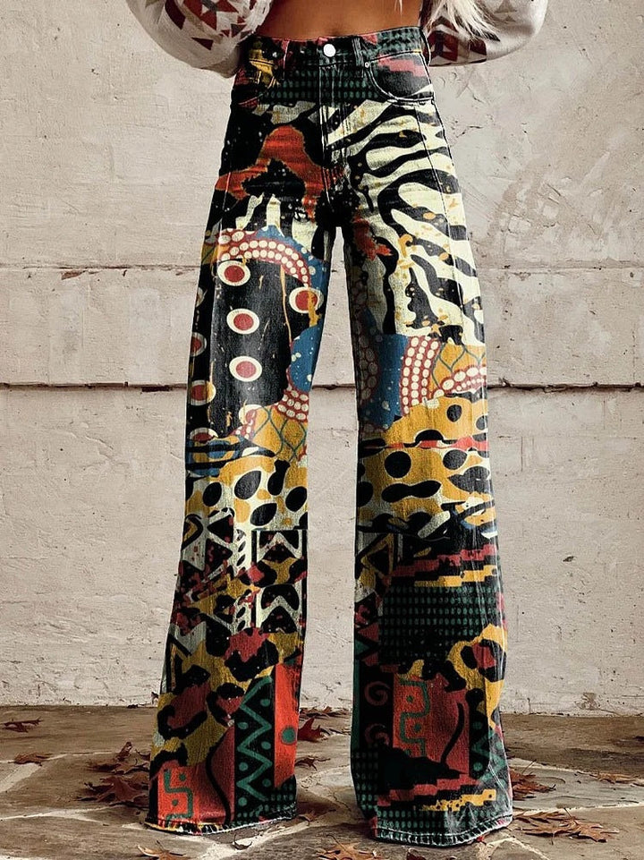 DELACROIX | Pantalon pour femme joyeux vintage (1+1 GRATUIT)