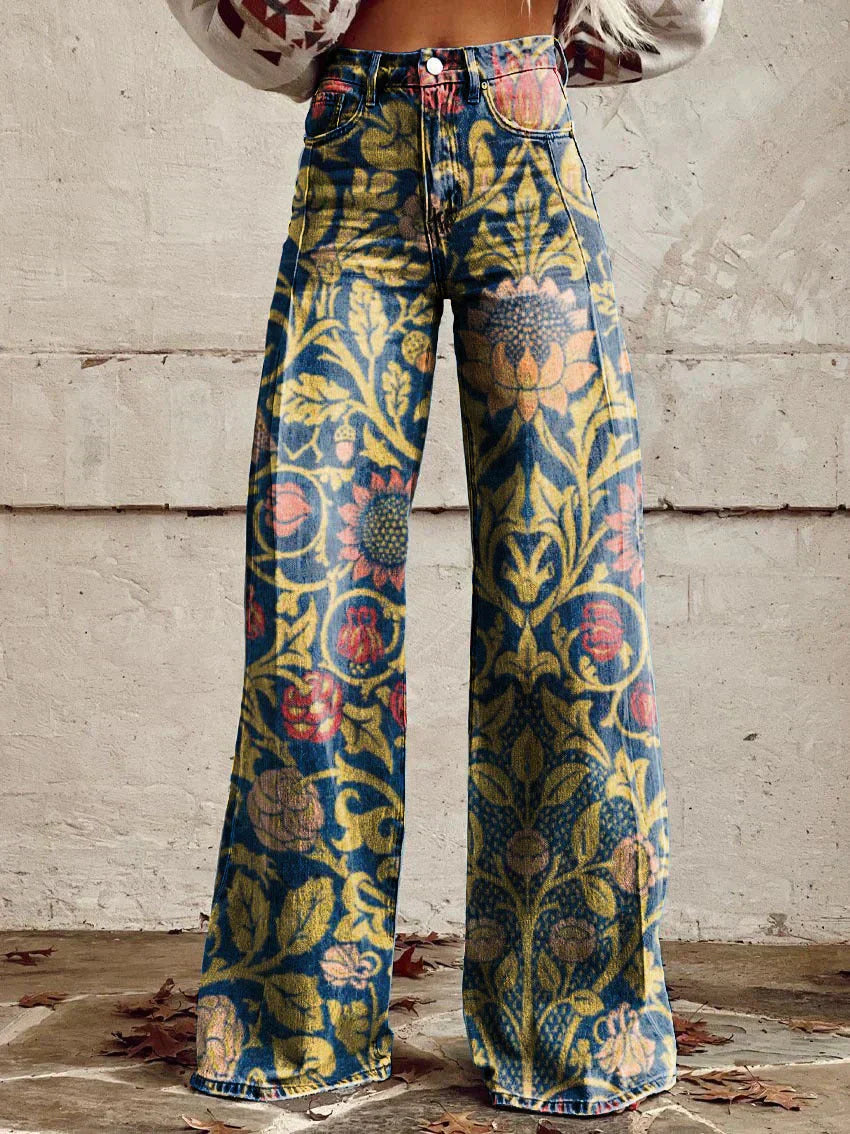 DELACROIX | Pantalon pour femme joyeux vintage (1+1 GRATUIT)