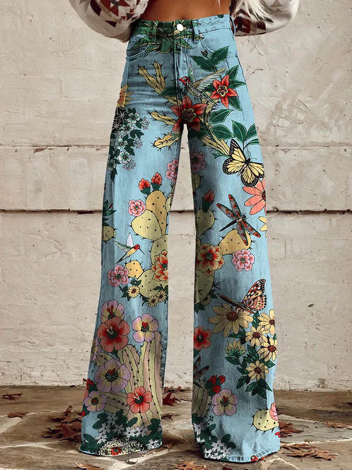 DELACROIX | Pantalon pour femme joyeux vintage (1+1 GRATUIT)