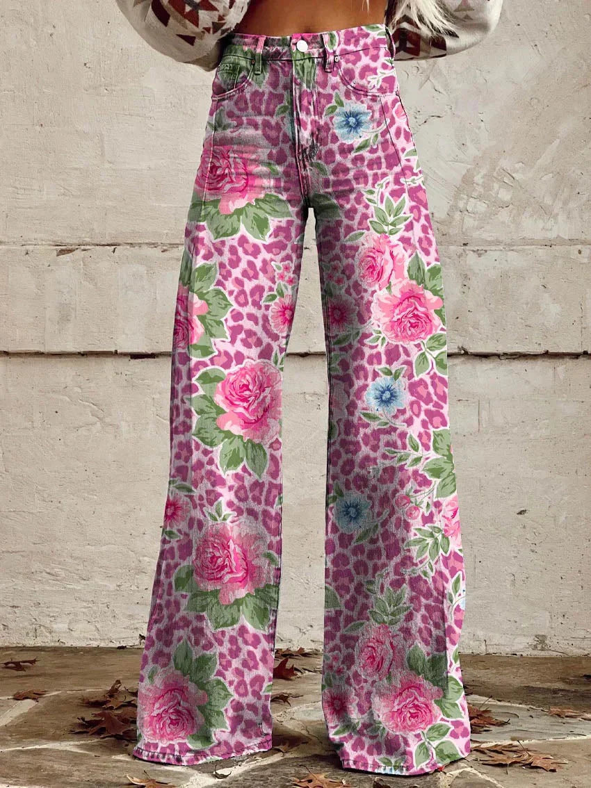 DELACROIX | Pantalon pour femme joyeux vintage (1+1 GRATUIT)