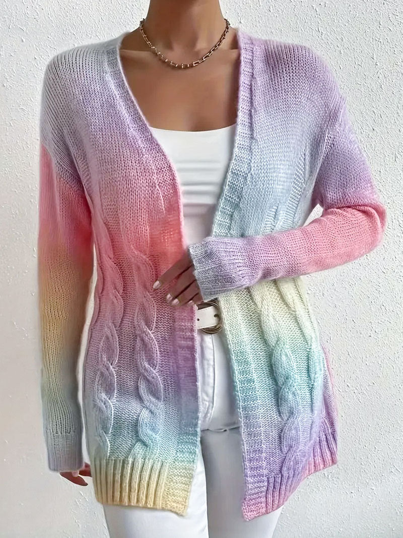 DELACROIX | Cardigan Long Dégradé Catherine