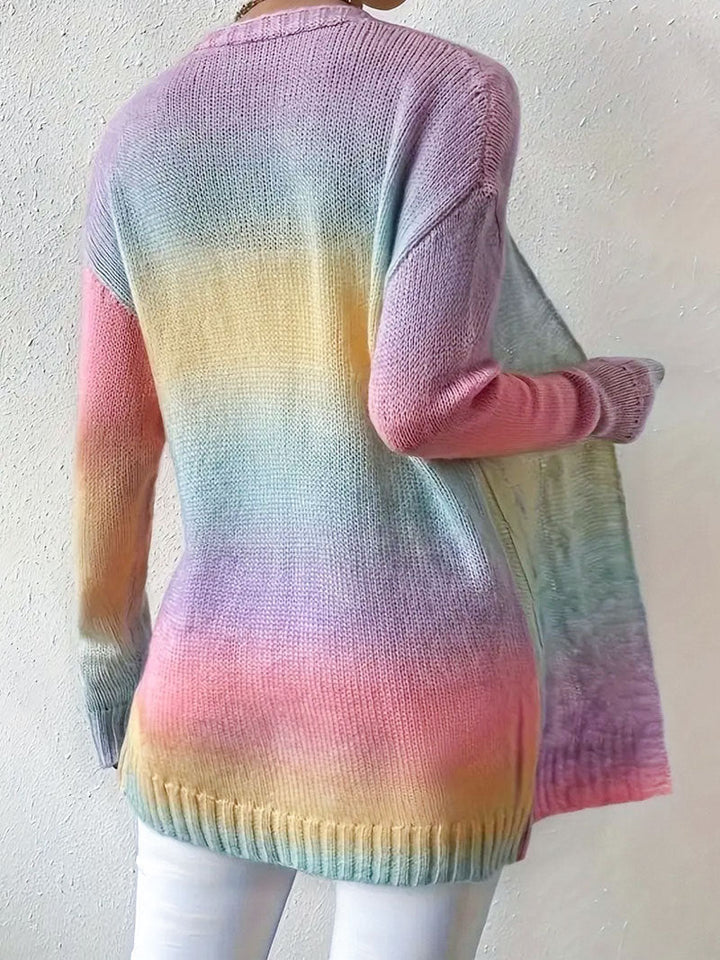 DELACROIX | Cardigan Long Dégradé Catherine
