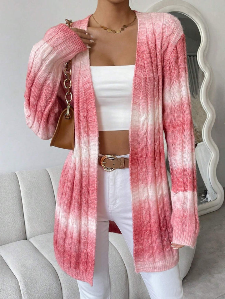 DELACROIX | Cardigan Long Dégradé Catherine
