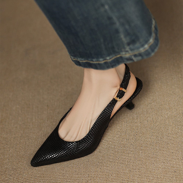 DELACROIX | Escarpins Slingback Pointus Delphine