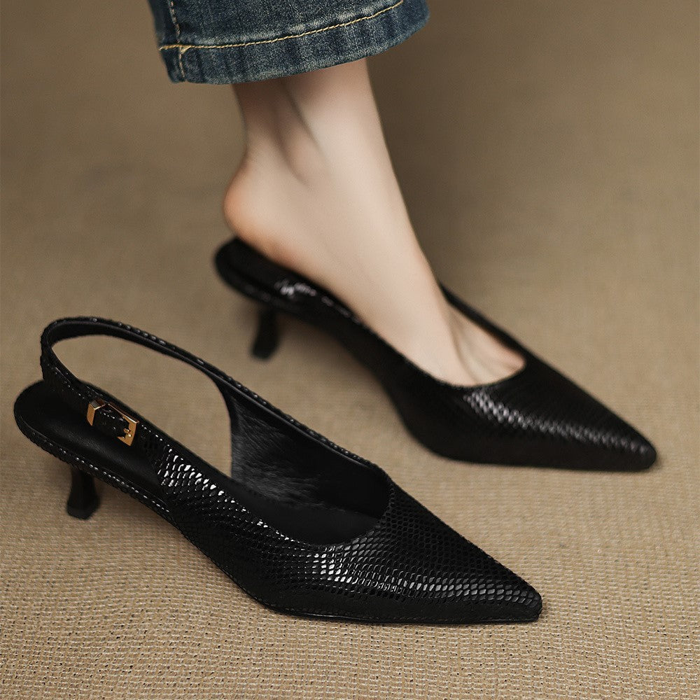 DELACROIX | Escarpins Slingback Pointus Delphine