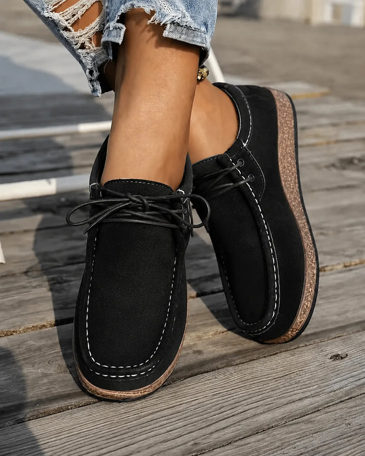 DELACROIX | Mocassins Bohèmes Lacés Léa