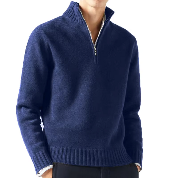 DELACROIX | DOLCEVITA EN LAINE AVEC ZIP POUR HOMME