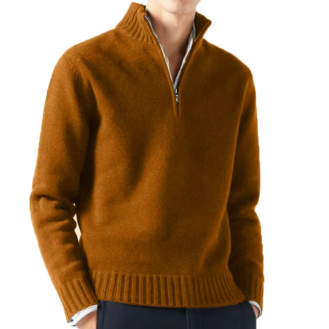 DELACROIX | DOLCEVITA EN LAINE AVEC ZIP POUR HOMME
