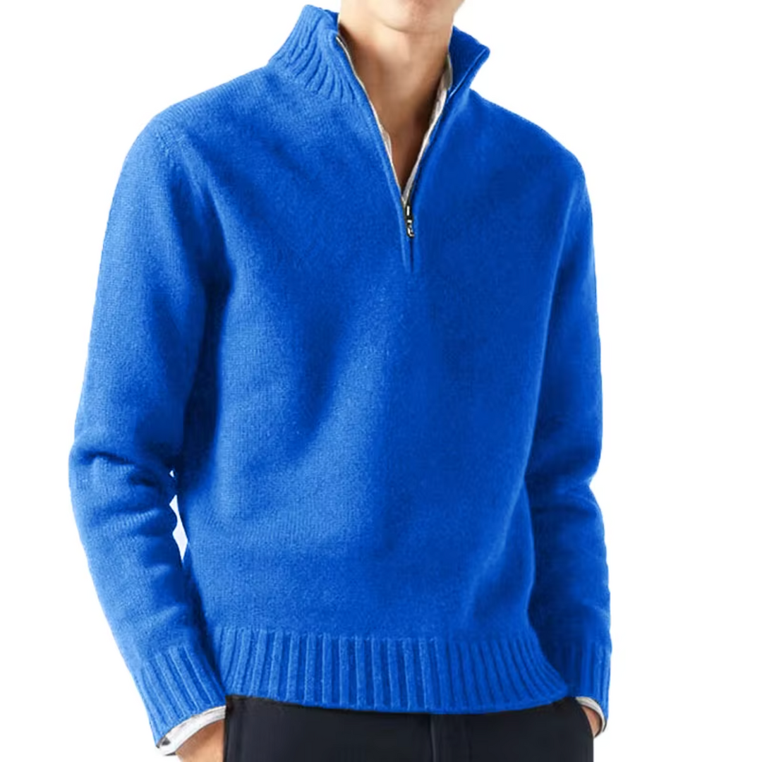 DELACROIX | DOLCEVITA EN LAINE AVEC ZIP POUR HOMME
