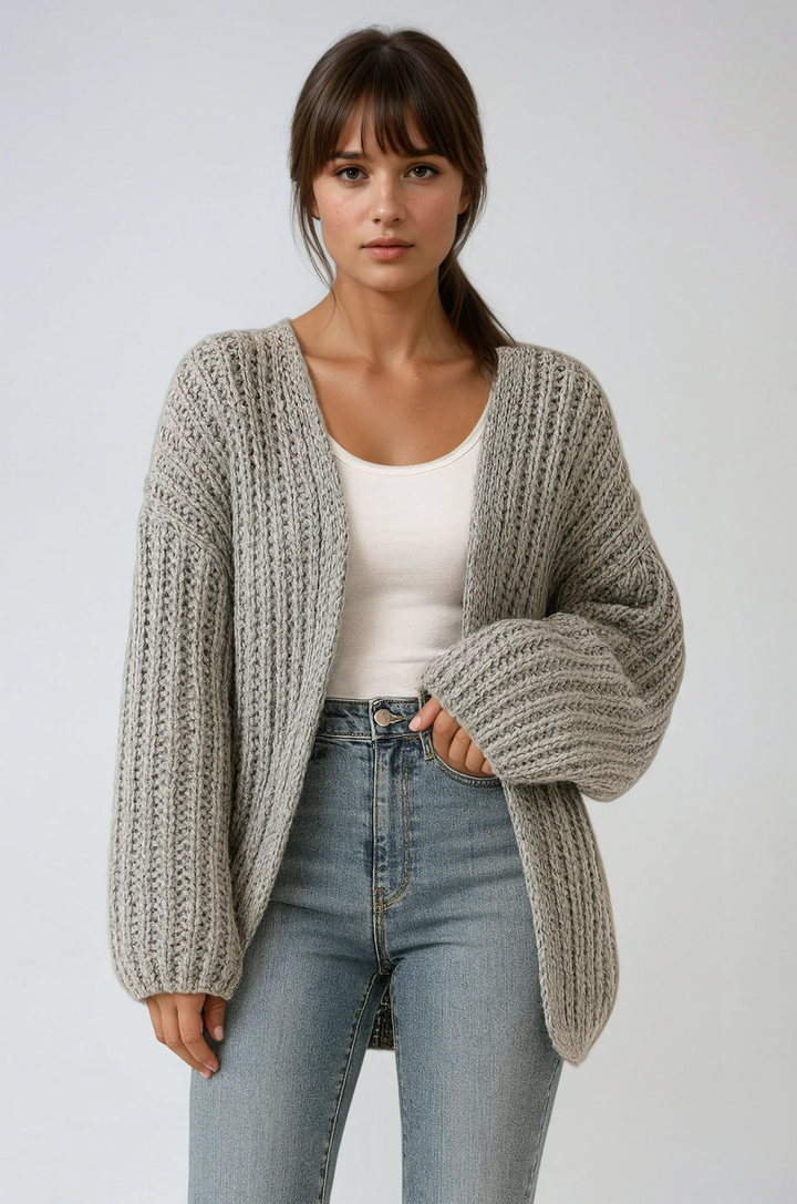 DELACROIX | Cardigan Manches Ballon Margot