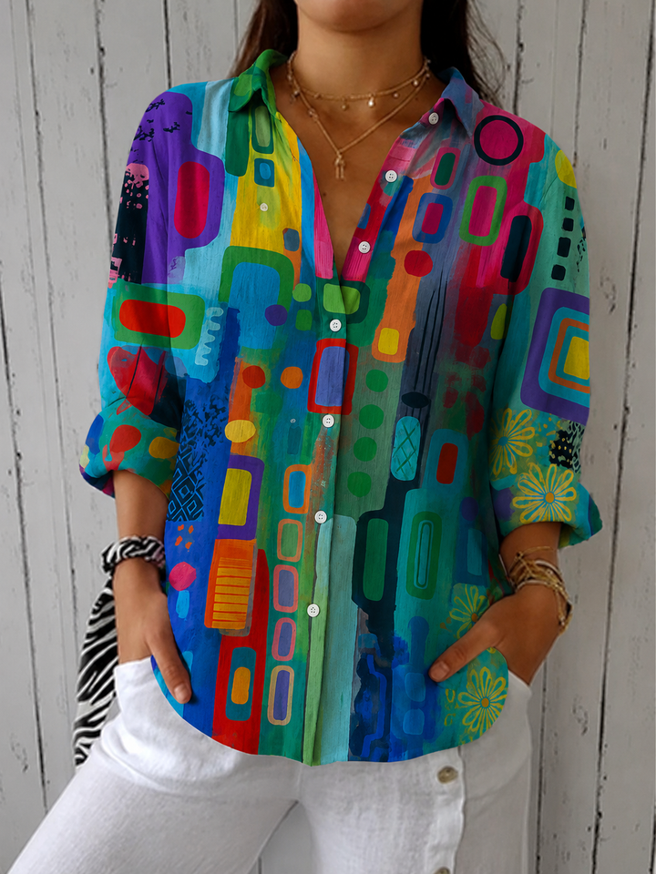 DELACROIX | Blouse Fluide Printanière Camille