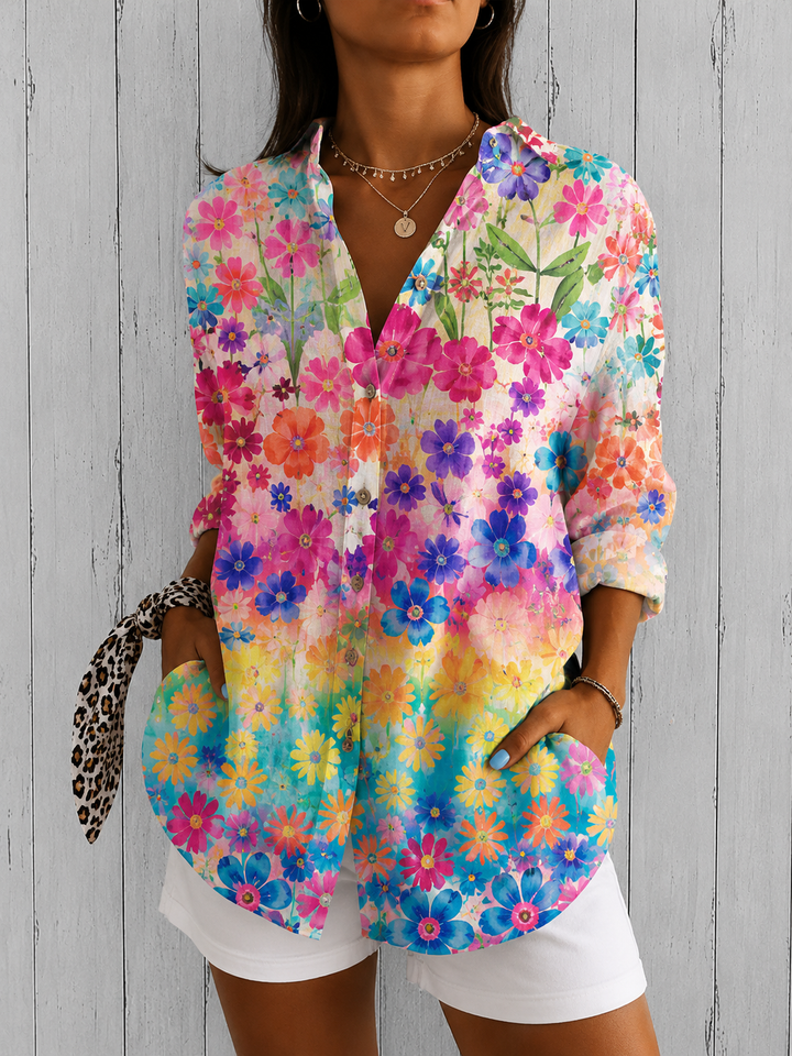DELACROIX | Blouse Chic Boutonnée Aveline