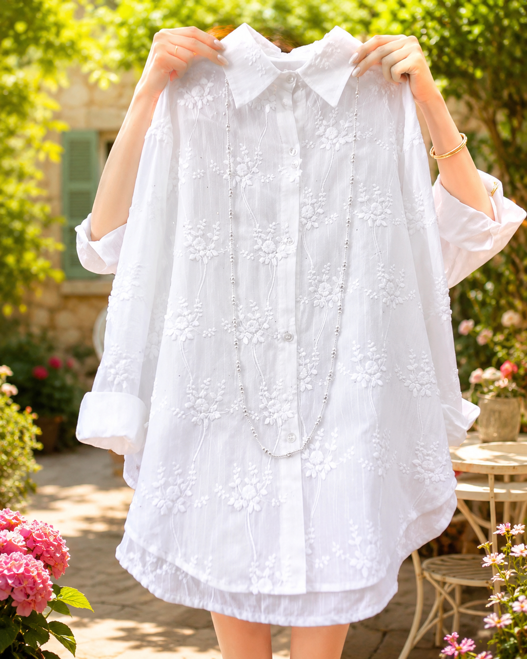 DELACROIX | Blouse Fluide Printanière Adeline
