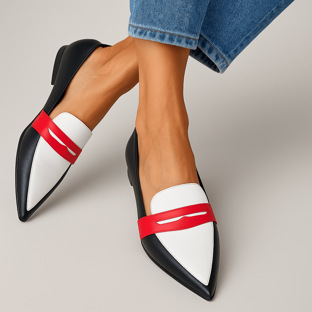 DELACROIX | Mocassins Bout Pointu Tricolores Chloé