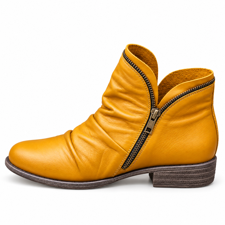 DELACROIX | Bottines Souples Zippées Marie